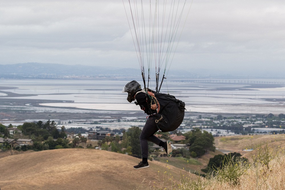 Parafoil Kite - launch sequence