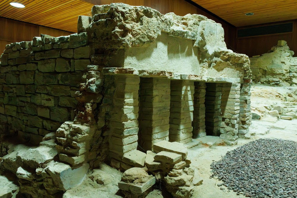Astorga - Roman bath ruins