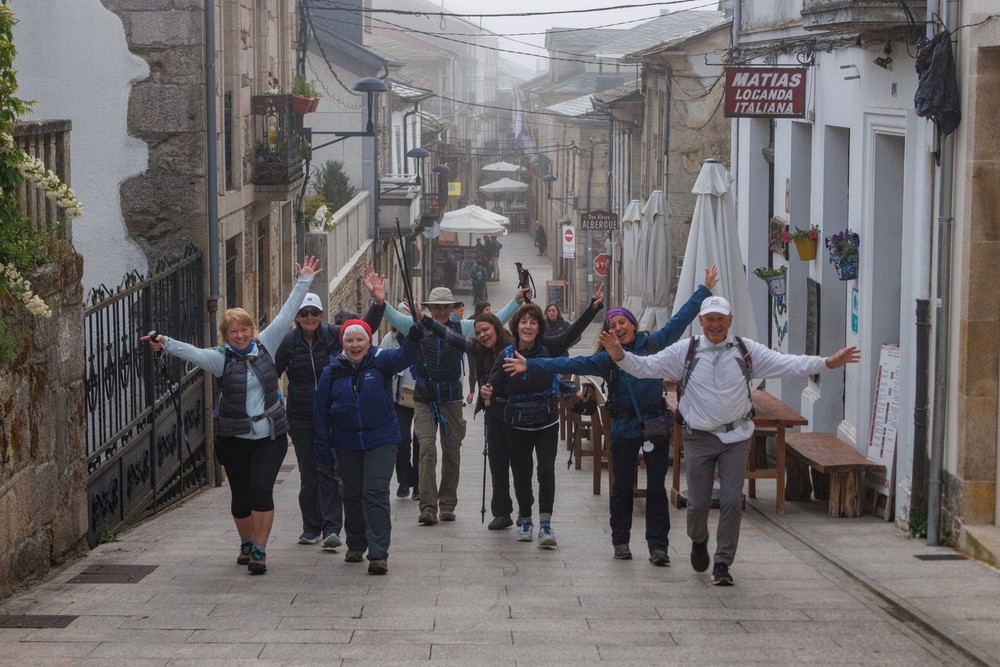 Camino pilgrims - Sarria
