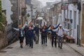 Camino pilgrims - Sarria