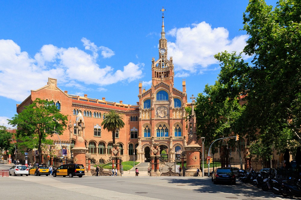 Recinte Modernista de Sant Pau (Lluis Domenech i Montaner)