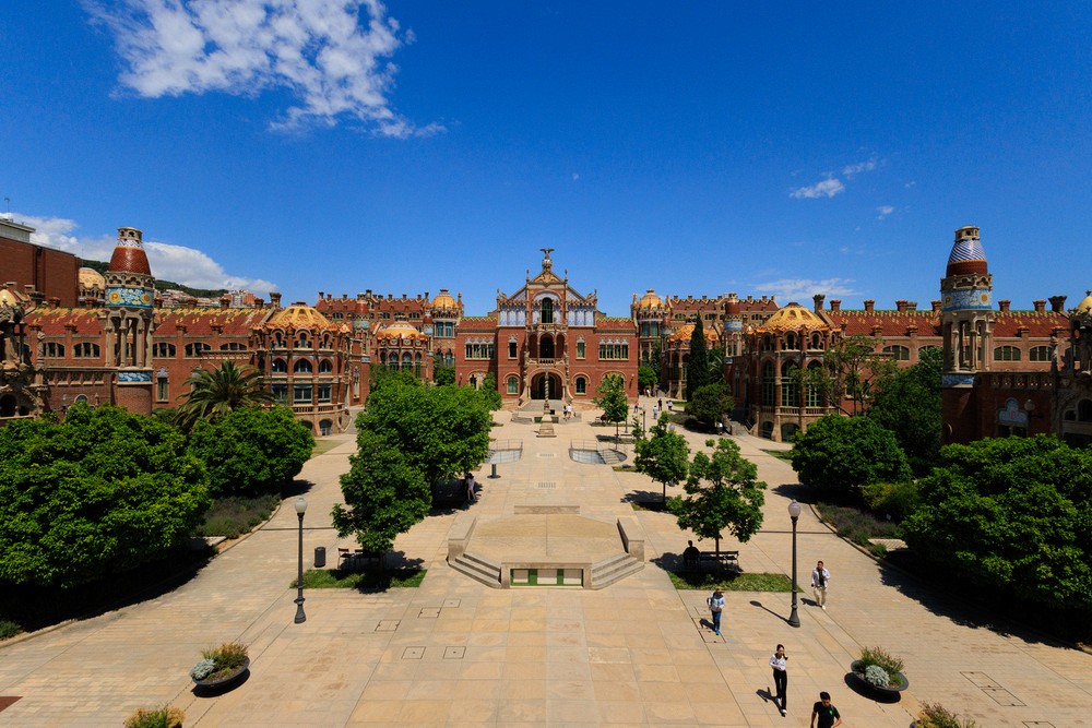 Recinte Modernista de Sant Pau (Lluis Domenech i Montaner)