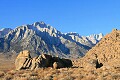 Alabama Hills and Sierra Nevada Range