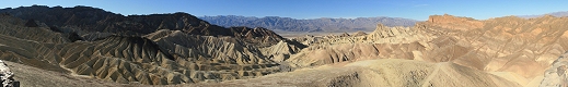 Zabriskie Point, Death Valley National Park - December 24, 2006