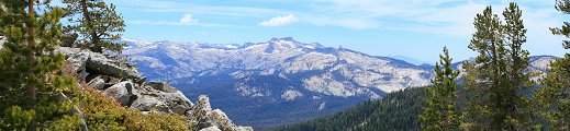 Panorama from Mitchell Peak
