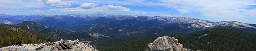 Panorama from Mitchell Peak