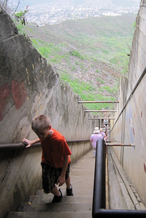 Diamond Head steps
