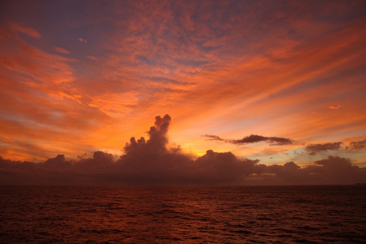 Sunrise at Hilo Bay - December 27, 2010