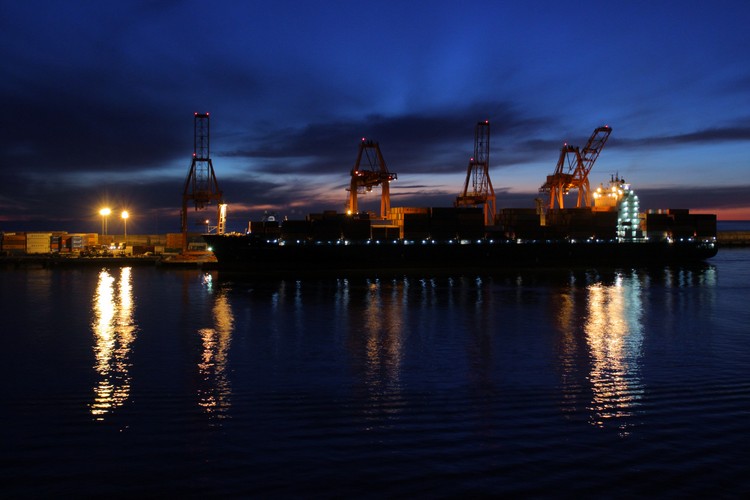 Ensenada sunset - January 4, 2011