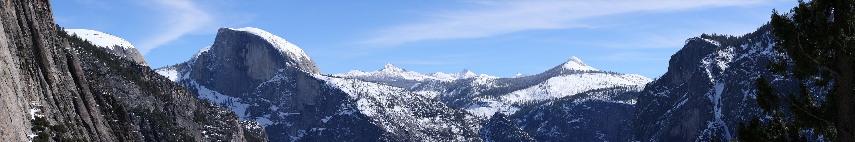 Half Dome and the Clark Range