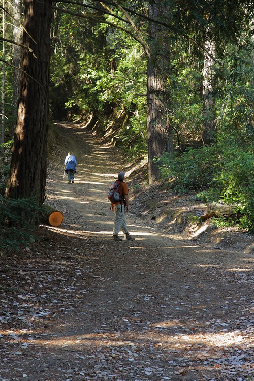 Sue and Randy on the Archery Fire Road
