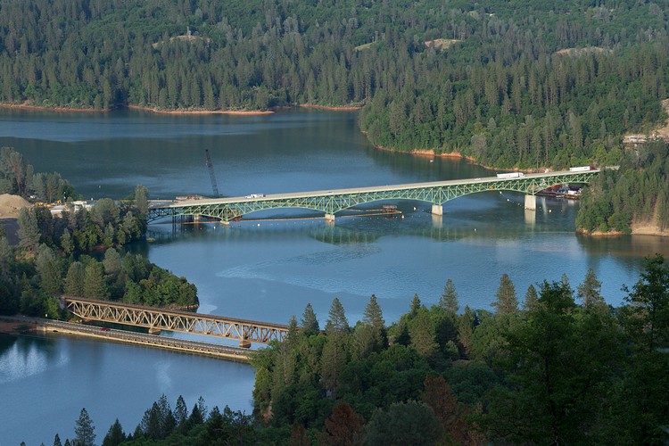 Lake Shasta - Doney Creek and Sacramento River arms