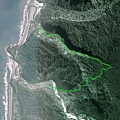 Pororari River Walk Topographic map