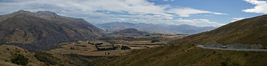 Kawarau River Valley panorama