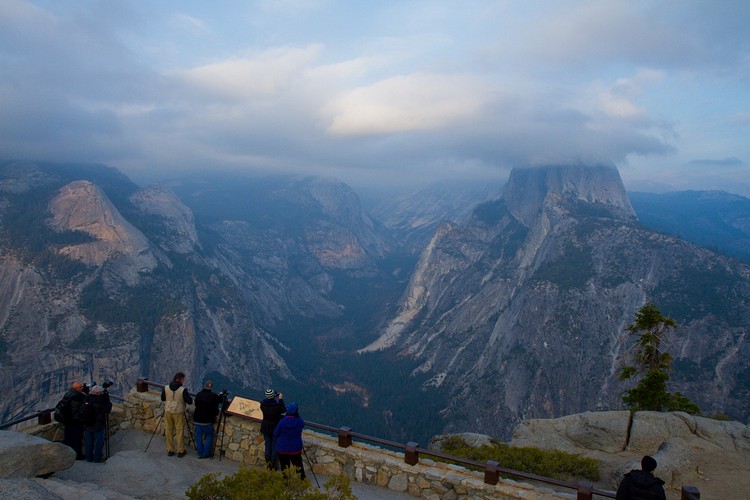 Half Dome from Glacier Point