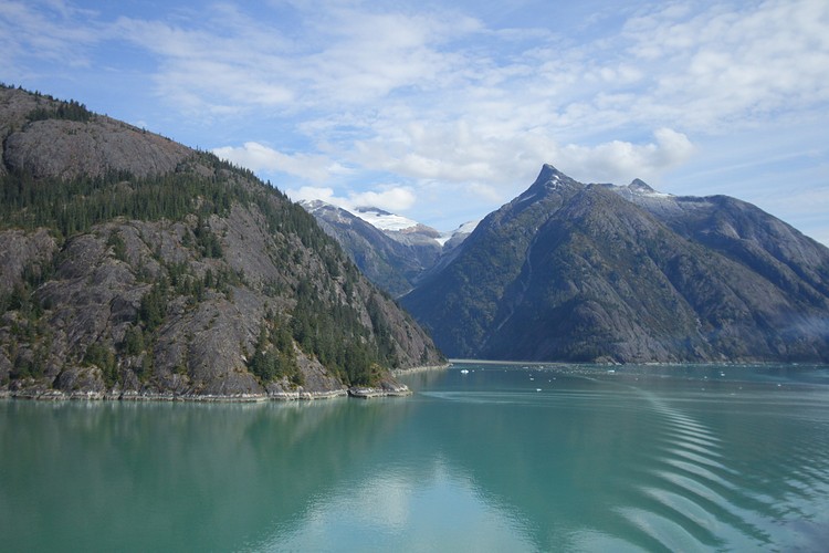 Leaving Endicott Arm