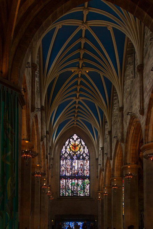 St Giles Cathedral - stained glass