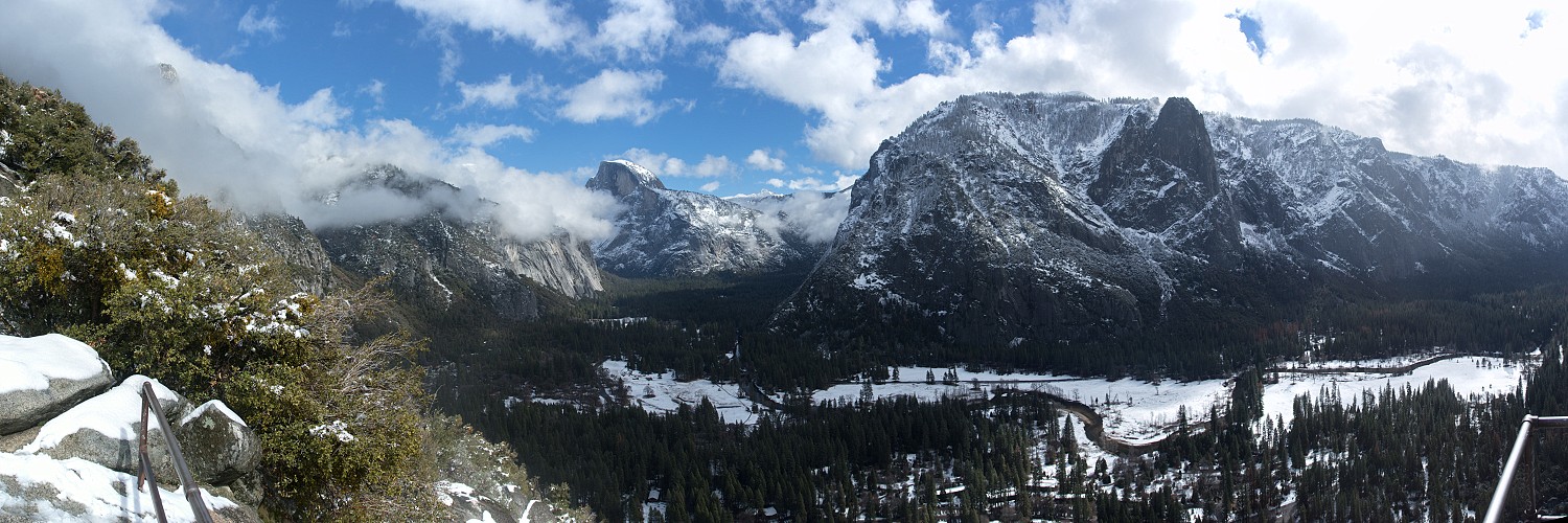 Yosemite Valley from Columbia Rock