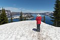 Diane at Crater Lake