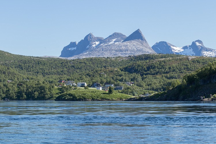 Saltstraumen and local mountains