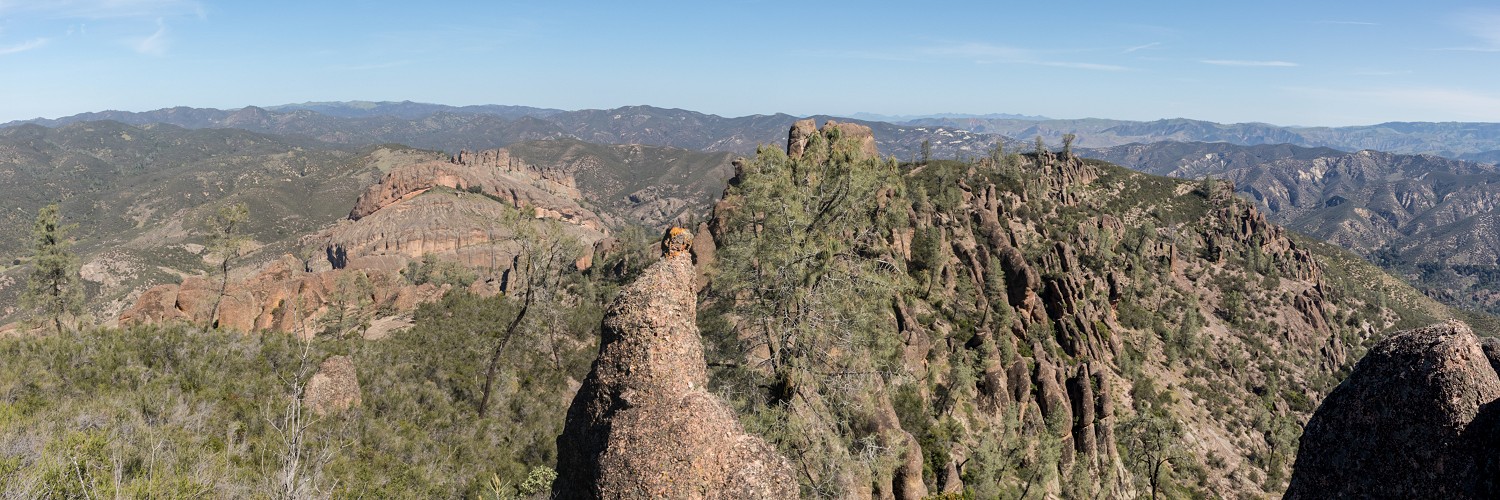 Pinnacles Panorama (north)