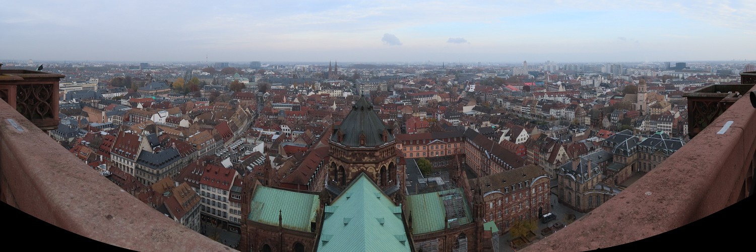 Strasbourg Cathedral panorama