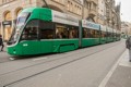 Basel Streetcar (modern articulated)