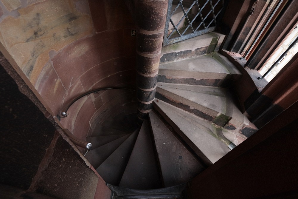 Strasbourg Cathedral staircase