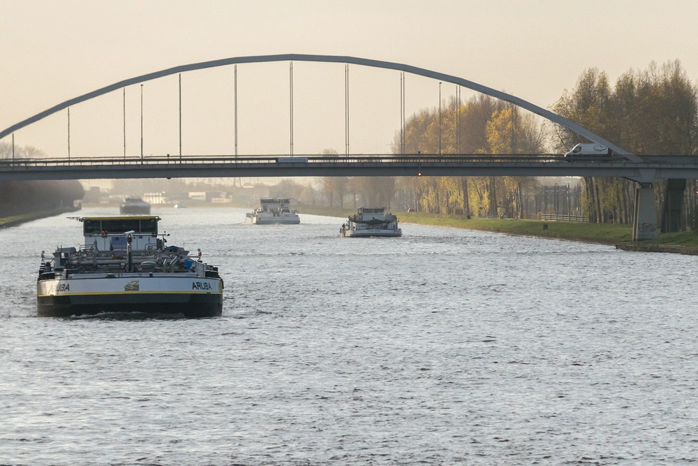 Busy on the Amsterdam-Rhine Canal