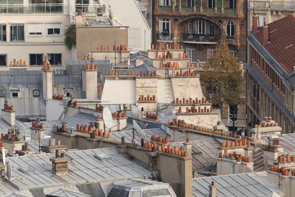 Rooftop chimneys