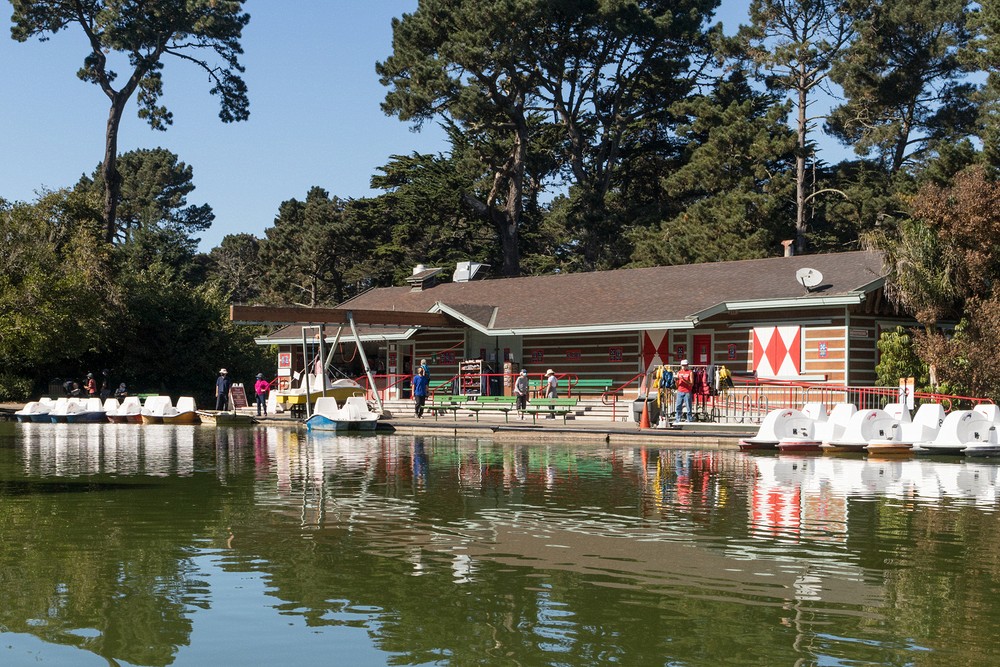Stowe Lake Boathouse