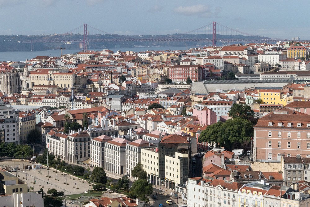 Lisbon and the April 25 Bridge