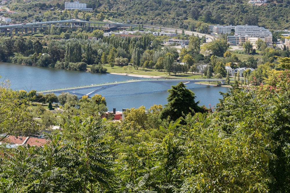 Pedro e In�s bridge over the Mondego River