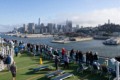 Ruby Princess Leaving San Francisco