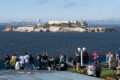 Ruby Princess Sailing Past Alcatraz