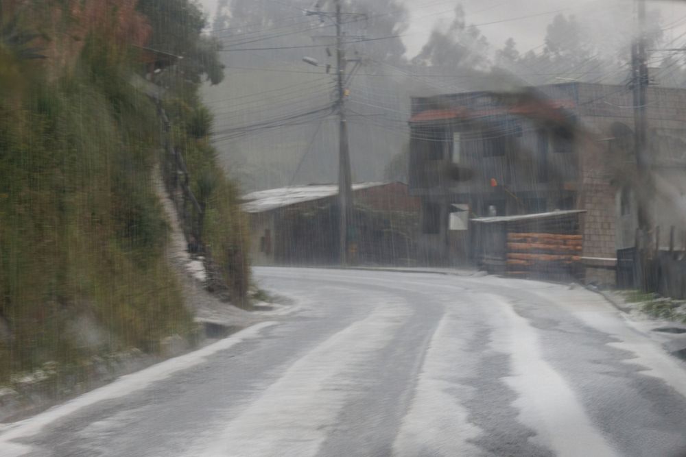Hail storm