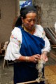 Cleaning the wool