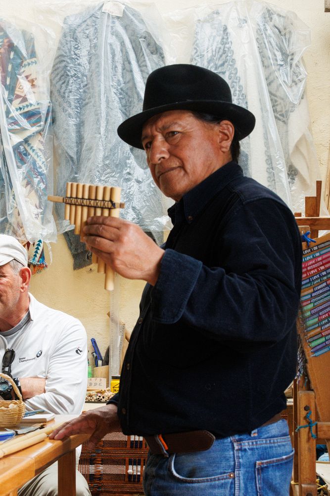 Making a pan flute