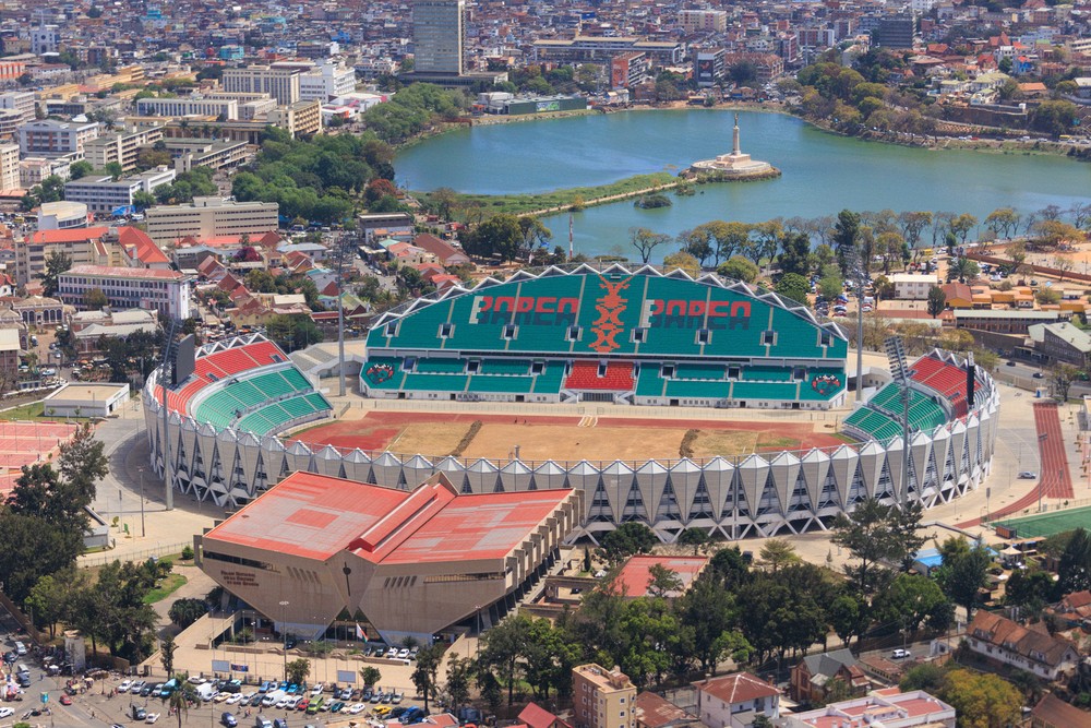 Lake Anosy and Mahamasina Stadium