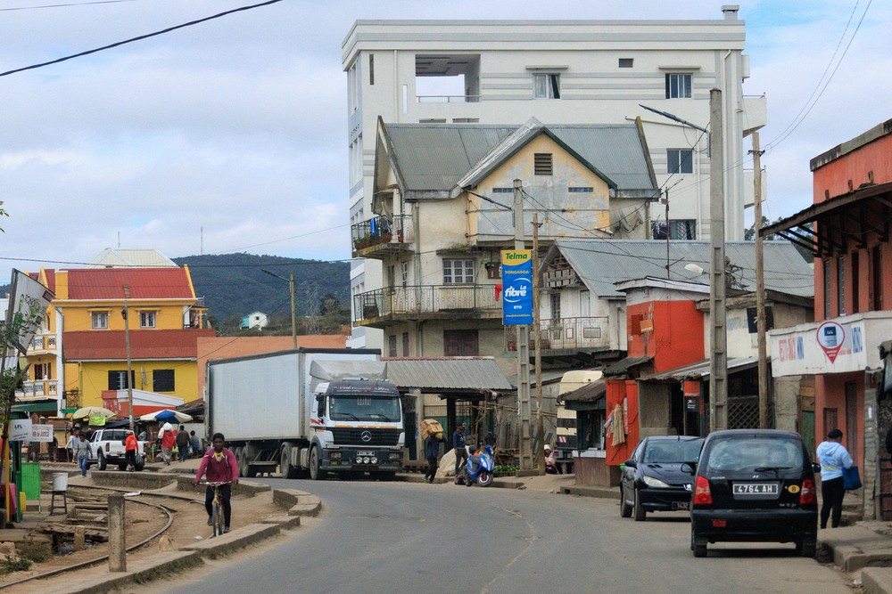 Route RN2 in Manjakandriana