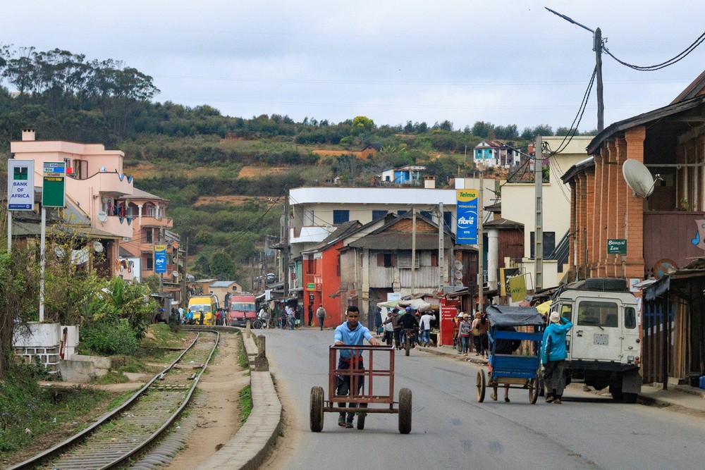 Route RN2 in Manjakandriana