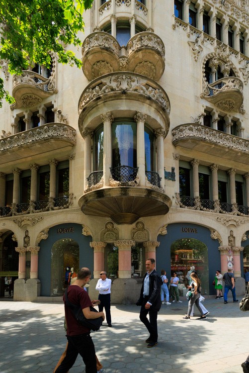 Casa Lle� Morera (Lluis Domenech i Montaner)