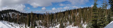 Panorama from Glacier Point Road