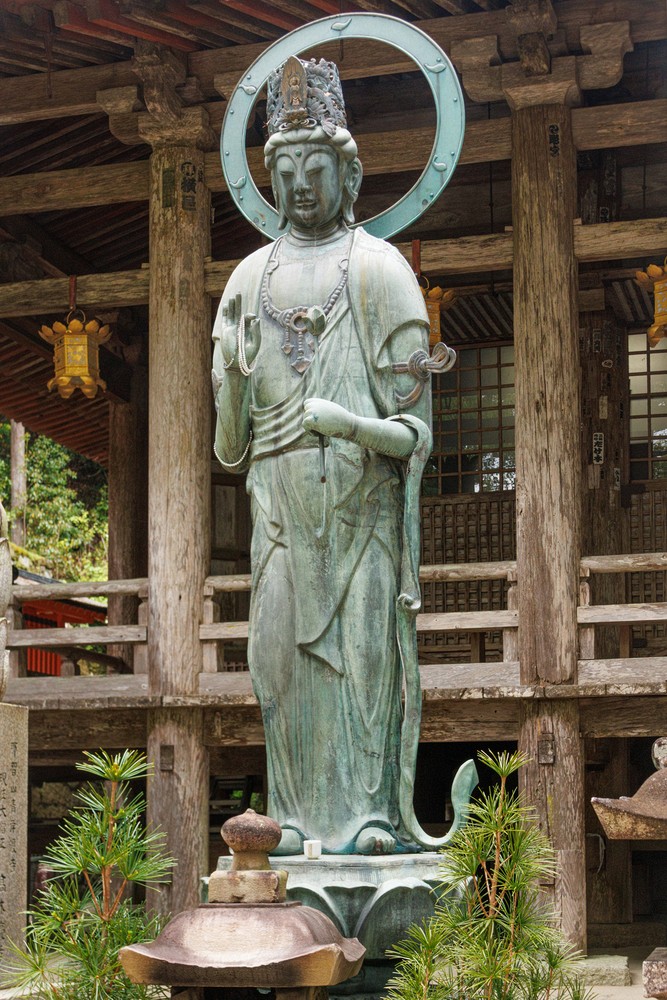 Statue of Kannon Bosatsu