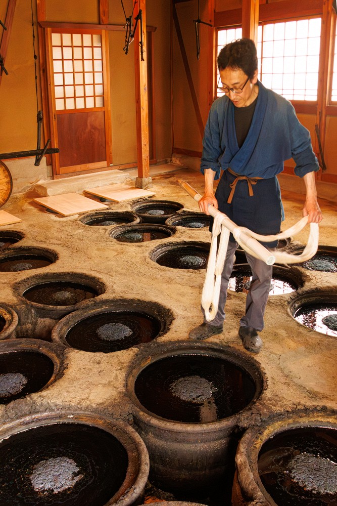 Indigo Dye craftsman
