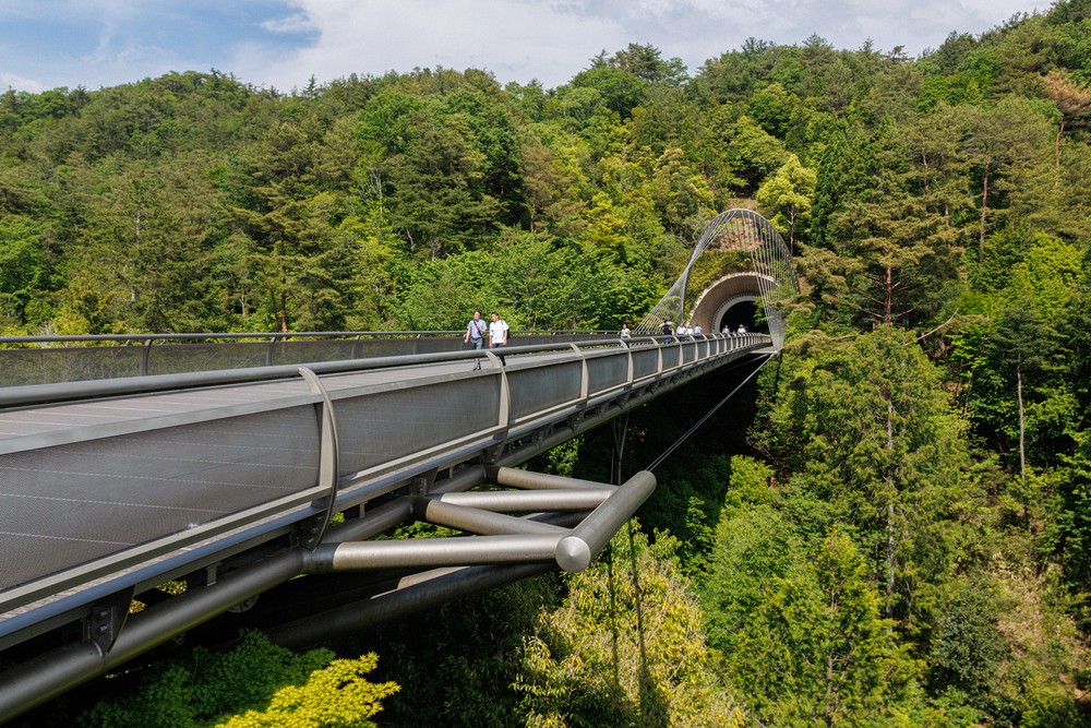 Miho Museum bridge