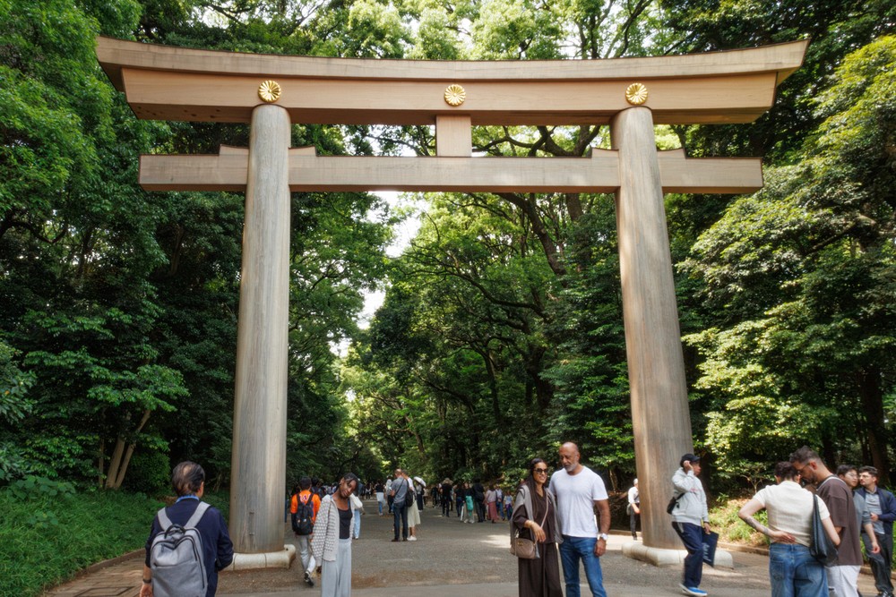 Meiji Shrine - Otorii (Grand Torii Gate)
